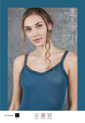 WOMEN'S TANK TOP S/S 1421 Tellini S.r.l. Wholesale Clothing