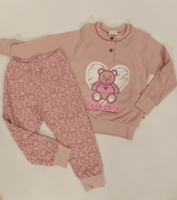 PIGIAMA BAMBINA M/L 14304A PRIMERO Tellini S.r.l. Ingrosso Abbigliamento