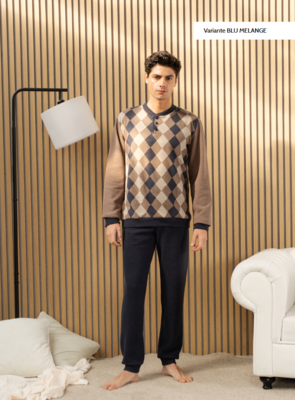 PIGIAMA SERAFINO UOMO M/L 25U15001 Tellini S.R.L. Velkoobchodní oblečení