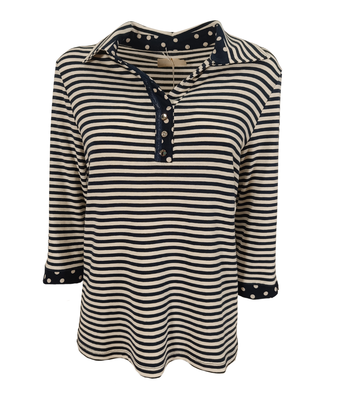 WOMEN'S POLO SHIRT 3/4M 150148 Tellini S.r.l. Wholesale Clothing