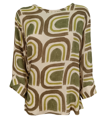 WOMEN'S SHIRT 3/4M 150288 Tellini S.r.l. Wholesale Clothing