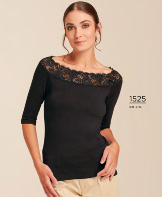 CAMICIOLA DONNA 1525 MANICA 3/4 Tellini S.r.l. Ingrosso Abbigliamento