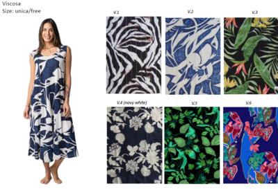 WOMEN'S DRESS S/L KF1742 Tellini S.r.l. Wholesale Clothing