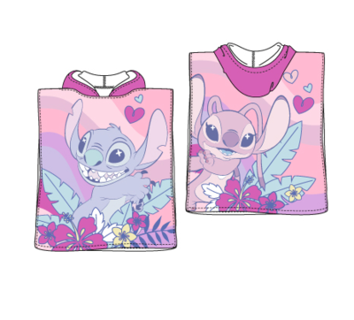PONCHO BAMBINA YE18064 55X110 Ingrosso Abbigliamento Bambina 3/7 Anni Tellini S.r.l.
