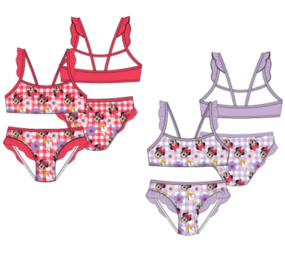 BIKINI BAMBINA YE18088 Ingrosso Abbigliamento Bambina 3/7 Anni Tellini S.r.l.
