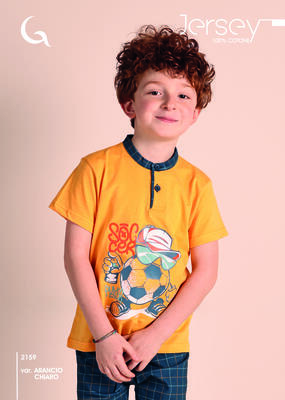 CHILDREN'S PAJAMAS M/M 2159 Tellini S.r.l. Wholesale Clothing