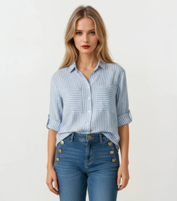 WOMEN'S SHIRT M/S 21M Tellini S.r.l. Wholesale Clothing