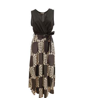 WOMEN'S DRESS S/M E62295/AF Tellini S.r.l. Wholesale Clothing