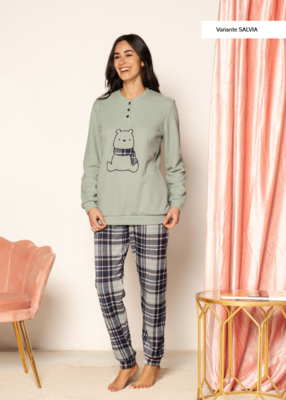 PIGIAMA SERAFINO DONNA M/L 25D25020 Tellini S.r.l. Wholesale Clothing