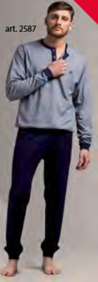 PIGIAMA SERAFINO UOMO M/L 2587 Ingrosso Intimo Tellini S.r.l.