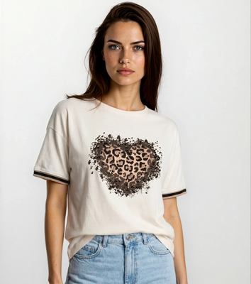 WOMEN'S T-SHIRT M/M 26025 Tellini S.r.l. Wholesale Clothing