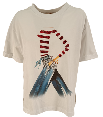 WOMEN'S T-SHIRT M/M 26146 Tellini S.r.l. Wholesale Clothing