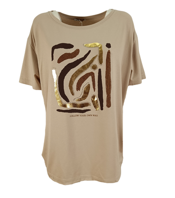 WOMEN'S T-SHIRT M/M 26166 Tellini S.r.l. Wholesale Clothing