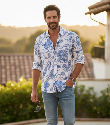 MEN'S SHIRT M/L 26230 Tellini S.r.l. Wholesale Clothing