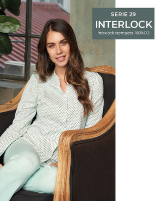 PIGIAMA APERTO DONNA M/L LO292752 Ingrosso Intimo Tellini S.r.l.