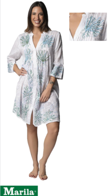 CAMICIONE DONNA 3/4M 2871 Ingrosso Costumi mare donna Tellini S.r.l.