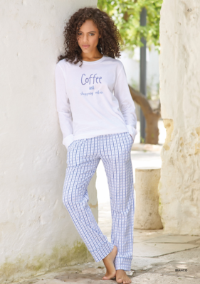 PIGIAMA DONNA M/L 3181 Tellini S.R.L. Velkoobchodní oblečení