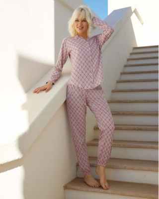 WOMEN'S OPEN PAJAMAS M/L 3234 Tellini S.r.l. Wholesale Clothing
