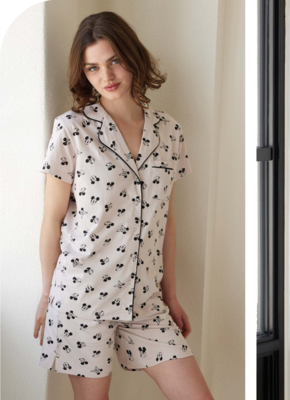 PIGIAMA APERTO DONNA M/M 3300 Tellini S.R.L. Χονδρική ενδυμασία