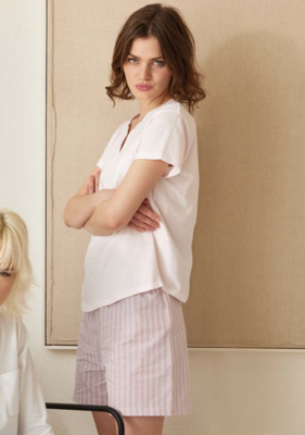 WOMEN'S SHORT PAJAMAS M/M 3309 Tellini S.r.l. Wholesale Clothing