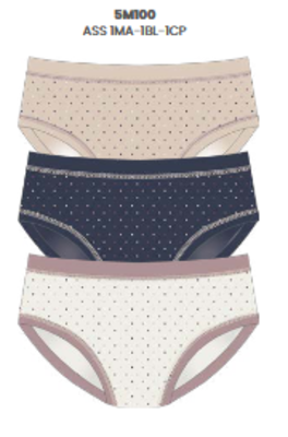 TRIS SLIP COLOR WOMEN 3363 Tellini S.r.l. Wholesale Clothing