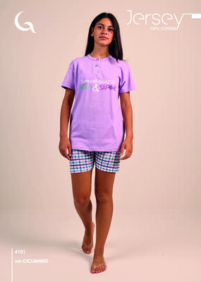 GIRL'S PAJAMAS M/M 4101 Tellini S.r.l. Wholesale Clothing