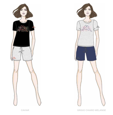 WOMEN'S UNDERWEAR SET M/M KWS24162 Tellini S.r.l. Wholesale Clothing