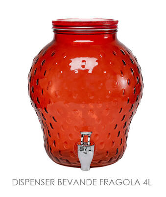 4LT STRAWBERRY DRINK DISPENSER Tellini S.r.l. Wholesale Clothing