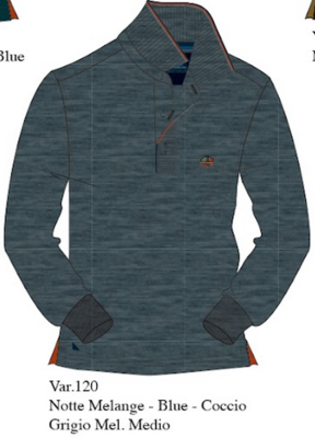 MEN'S POLO SHIRT M/L 43M9208 Tellini S.r.l. Wholesale Clothing