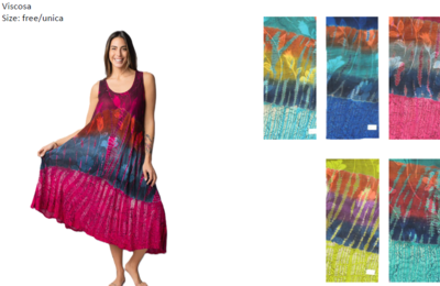 WOMEN'S DRESS S/L SI80447 Tellini S.r.l. Wholesale Clothing