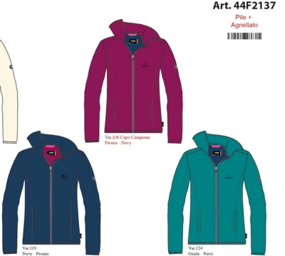 WOMEN'S FLEECE 44F2137 Tellini S.r.l. Wholesale Clothing