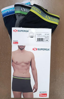 TRIS BOXER UOMO 468 Tellini S.r.l. Ingrosso Abbigliamento