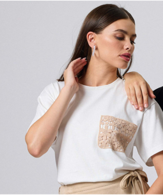 TSHIRT DONNA M/M 4756 Tellini S.R.L. Velkoobchodní oblečení