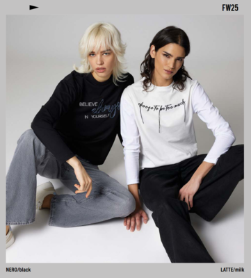 MAGLIA DONNA M/L 4857 Ingrosso Maglie intime donna Tellini S.r.l.
