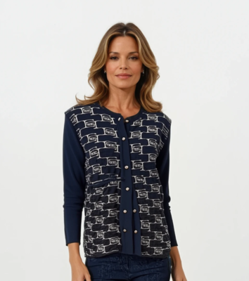 CARDIGAN CONFORMATO DONNA 5011 Tellini S.r.l. Wholesale Clothing