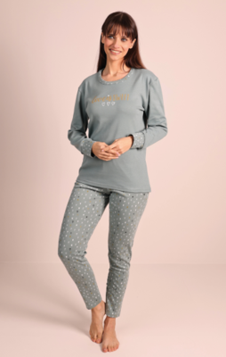 PIGIAMA DONNA M/L 5032 Tellini S.r.l. Ingrosso Abbigliamento