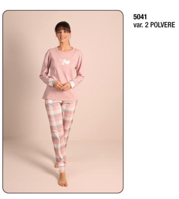 PIGIAMA DONNA M/L 5041 Tellini S.R.L. Velkoobchodní oblečení