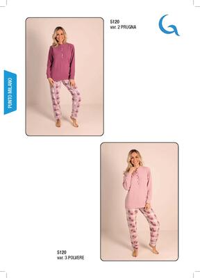 PIGIAMA DONNA M/L 5120 Tellini S.R.L. Veleprodajna odjeća