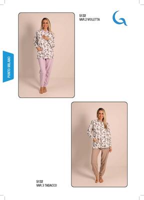 PIGIAMA APERTO DONNA M/L 5132 Tellini S.R.L. Veleprodajna odjeća