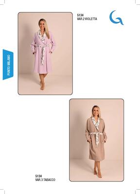 WOMEN'S DRESSING GOWN 5134 Tellini S.r.l. Wholesale Clothing