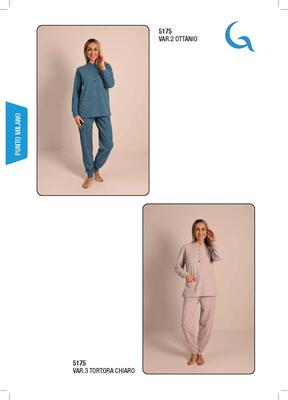 PIGIAMA DONNA M/L 5175 Tellini S.R.L. Χονδρική ενδυμασία