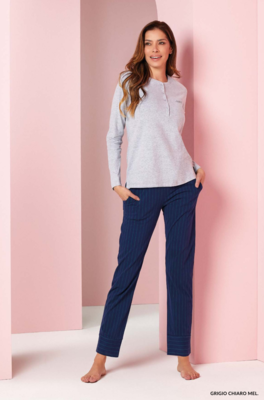 PIGIAMA SERAFINO DONNA M/L 5175 Tellini S.r.l. Wholesale Clothing