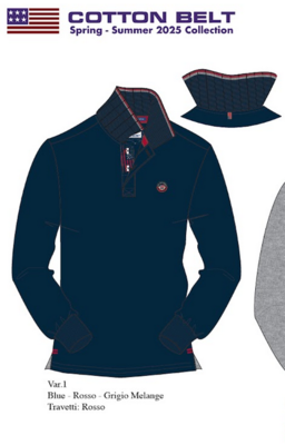 POLO UOMO M/L 51MCB02 Tellini S.r.l. Ingrosso Abbigliamento