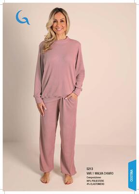 PIGIAMA DONNA M/L 5213 Tellini S.R.L. Veleprodajna odjeća