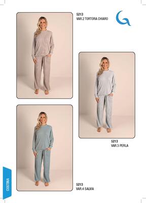 PIGIAMA DONNA M/L 5213 Tellini S.R.L. Veleprodajna odjeća