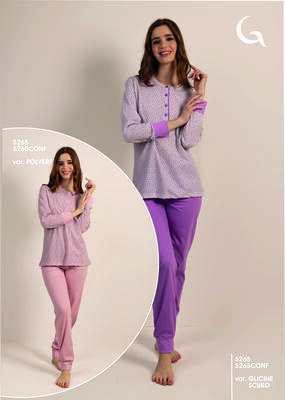 PIGIAMA DONNA M/L 5265 Tellini S.R.L. Velkoobchodní oblečení