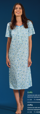 CAMICIA NOTTE SERAFINO DONNA M/M LR175265 Ingrosso Pigiami donna Tellini S.r.l.