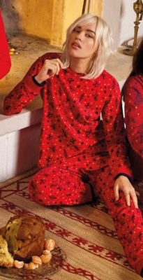 PIGIAMA DONNA M/L 5271 NATALE Tellini S.R.L. Veleprodajna odjeća