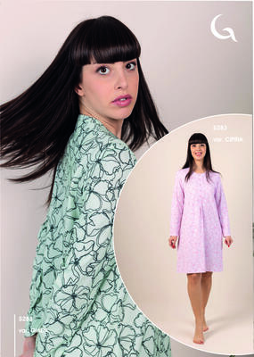 CAMICIA NOTTE DONNA M/L 5283 Tellini S.R.L. Veleprodajna odjeća