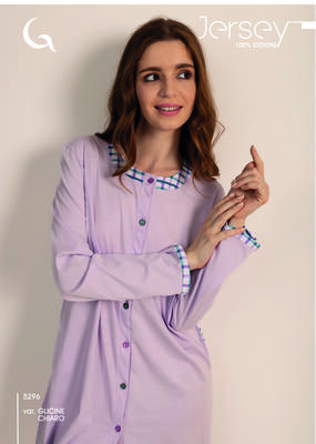 CAMICIA NOTTE DONNA M/L 5296 Tellini S.R.L. Veleprodajna odjeća